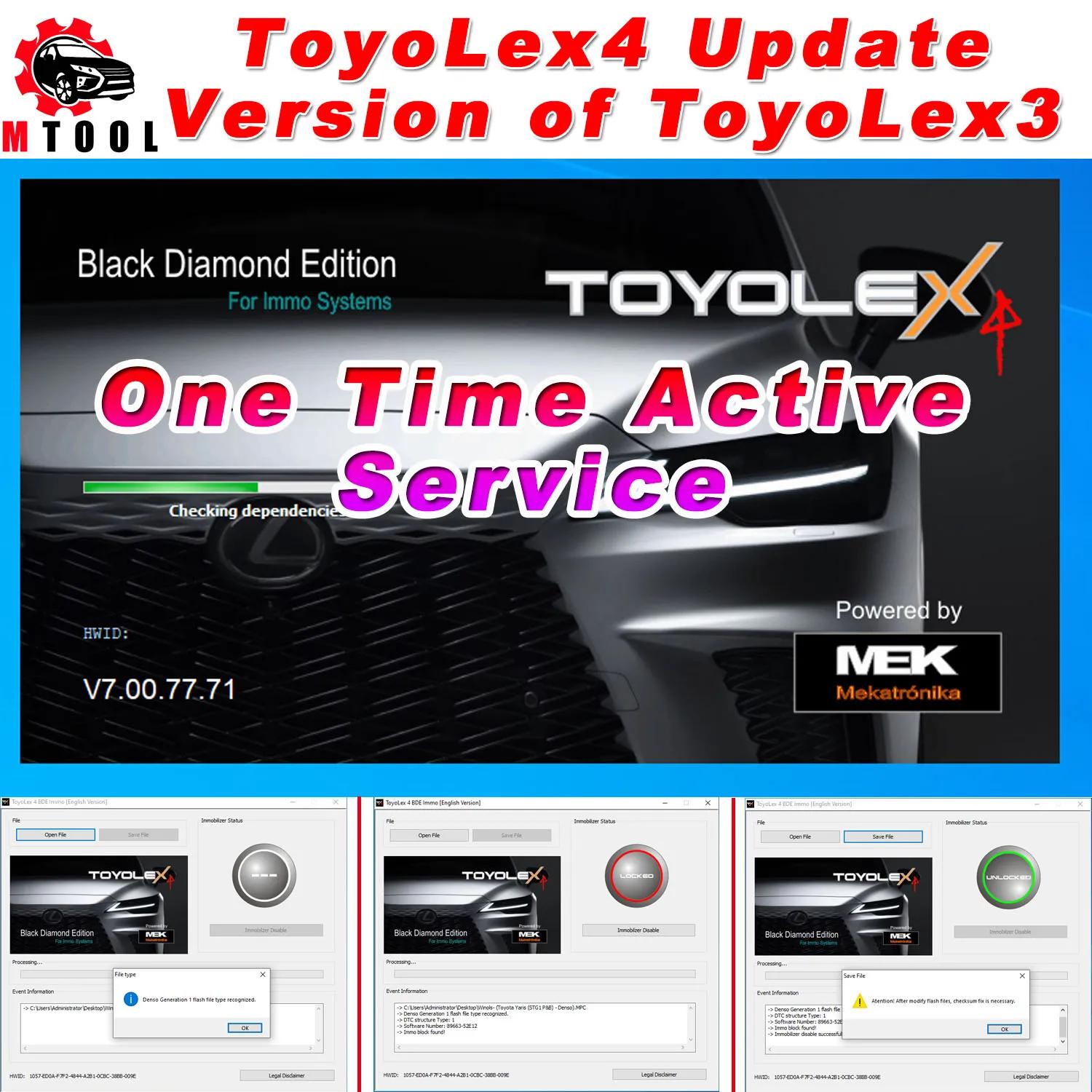 Toyolex Toyolex 4 BDE IMMO OFF Ʈ  Toyota Lexus  Hino N04  1 ȸ Ȱ ECU,  1/2  3   